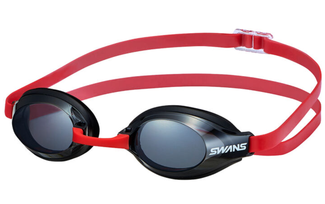Swans SR-3M SMSI Racing Adult Mirror Swim Goggles SmokeSilver