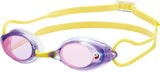 Swans SRX-M PAF PURRU Fina Approved Adult Racing Mirror Swim Goggles PurpleFlash Ruby