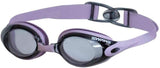 Swans SWB-1 SMPUR Fitness Adult Butterfly Buckle Swim Goggles, SmokePurple