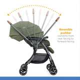 Joie SMA Baggi 4WD Drift Stroller for Baby 1 to 36 months Pine