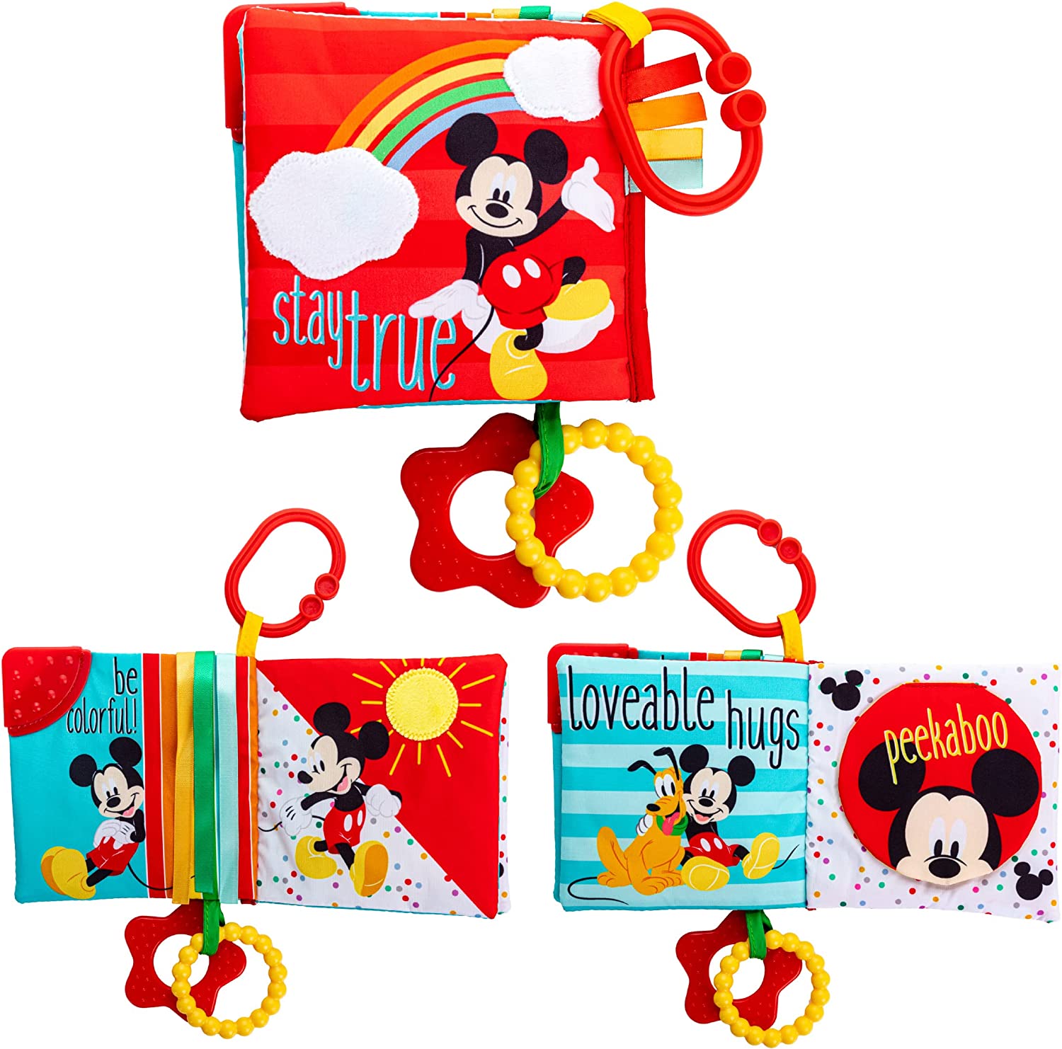 KIDS PREFERRED 79255 Mickey Mouse at The Park Soft Book for Babies
