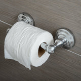 AmazonBasics Traditional Standard Toilet Paper Holder - Chrome