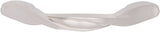 AmazonBasics Twisted Cabinet Handle 4.5in Length 3in Hole Center Satin Nickel 10Pack
