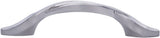 AmazonBasics Twisted Cabinet Handle 4.5in Length 3in Hole Center Satin Nickel 10Pack
