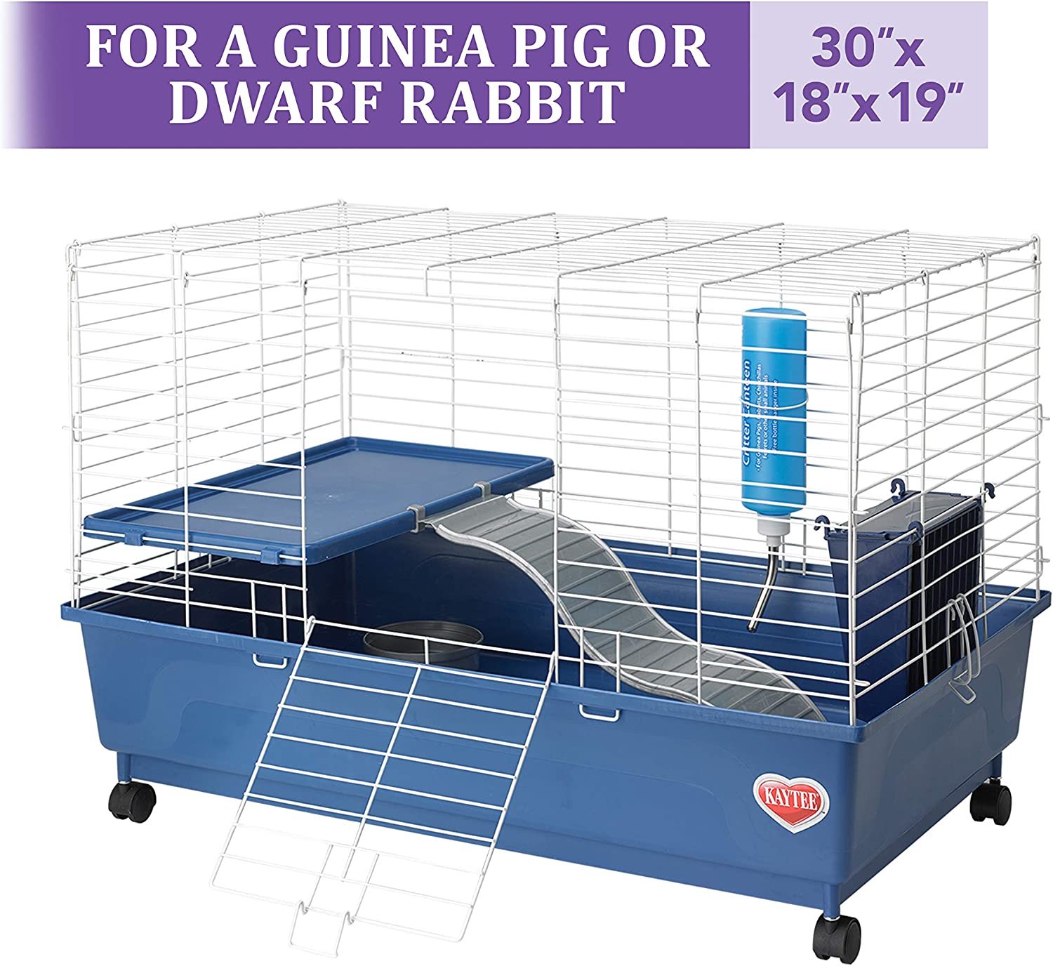 Kaytee 2Level Habitat for Pet Guinea Pigs
