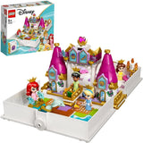 LEGO Disney Princess 43193 Ariel Belle Cinderella and Tiana's Storybook 130 Pieces