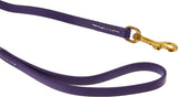J&J Dog Supplies Biothane Dog Leash  1/2 Wide by 6' Long  Purple