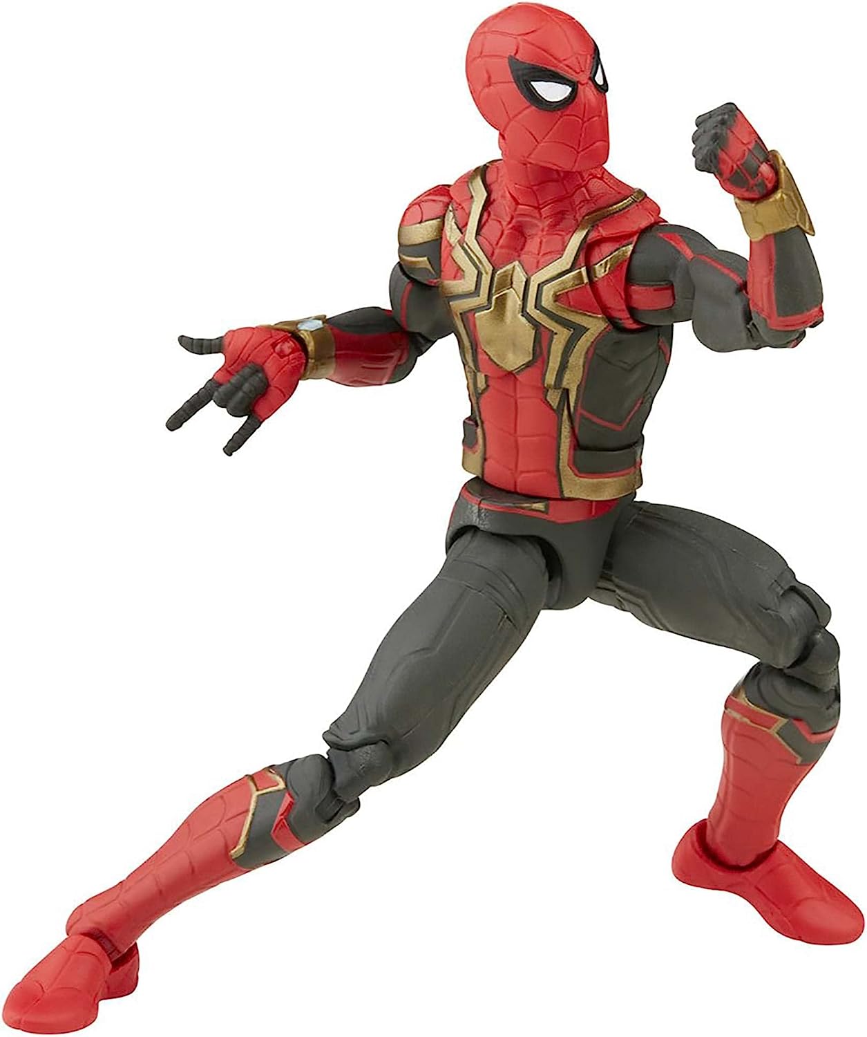 SpiderMan Marvel Legends Series Integrated Suit 6inch Collectible Action Figure Toy