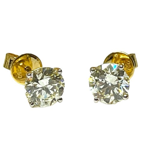 Brilliant Solitaire Diamond Earring