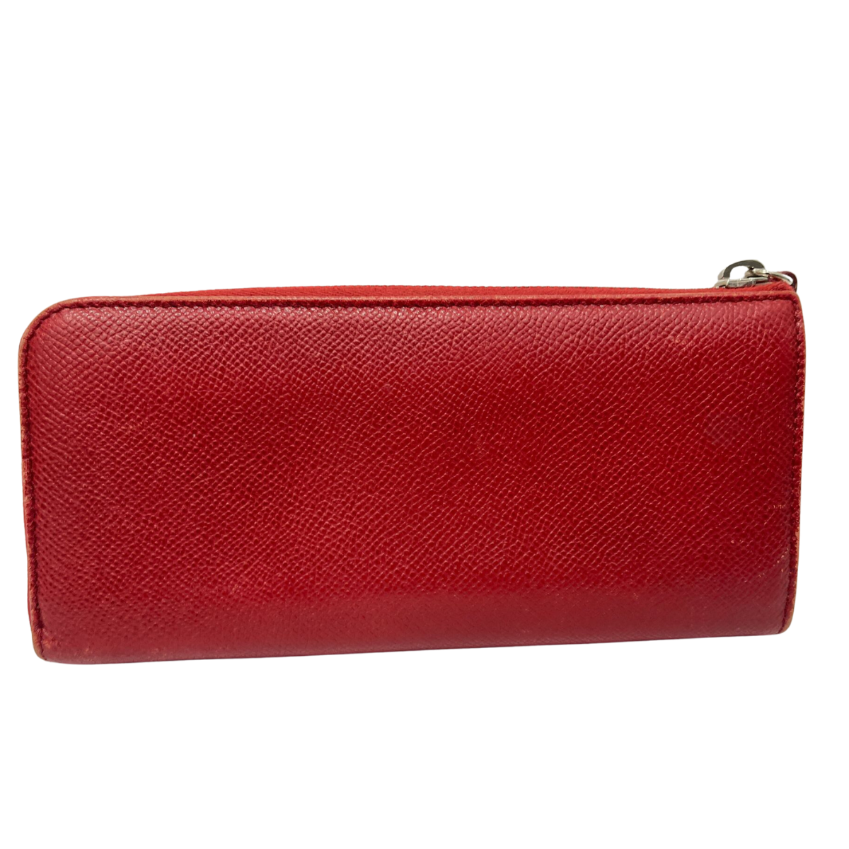 Red leather coin purse on sale