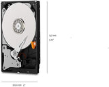 Western Digital WD10PURZ WD Purple 3.5in Surveillance Hard Disk Drive 1TB 5400 RPM 64MB Cache