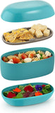 Alessi Food à Porter Portable Lunch Box One Size Light Blue