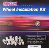 McGard 65610BK SplineDrive Black (M14 x 1.5 Thread Size) Wheel Installation Kit for 6-Lug Wheels,20 Lug Nuts / 4 Locks / 1 Key / 1 Install Tool