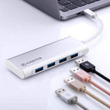 Cadyce USB C to USB 3.0 4 Port Hub