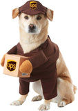 CALIFORNIA COSTUME COLLECTIONS PET20151 BROWN_UPS PAL DOG COSTUME, Small