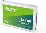 Acer SA100 2.5in 120GB SATA III 3D NAND Solid State Drive SSD BL.9BWWA.101