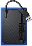 Western Digital WDBMCG0010BBT-WESN My Passport GO Portable Solid State Drive Cobalt 1TB