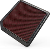 K&N Engine Air Filter High Performance Premium Washable Replacement Car Air Filter Compatible with 2012 to 2019 Nissan Infiniti V8 5.6 L Armada Patrol QX80 QX56 33-2456