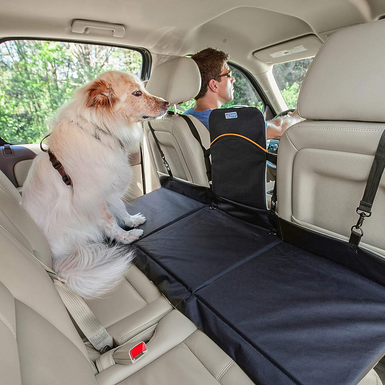 Kurgo Dog Backseat Bridge Car Extender