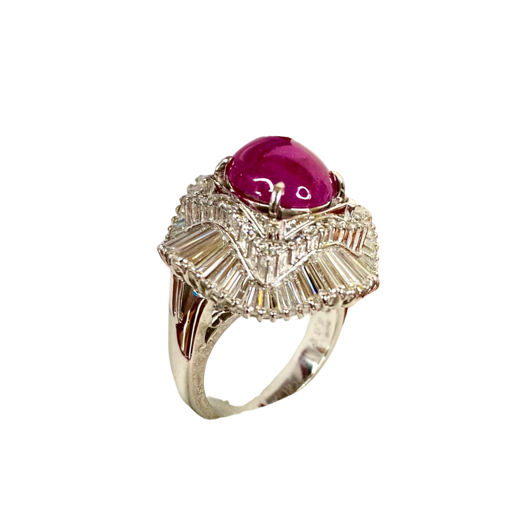 White 2025 gold ruby