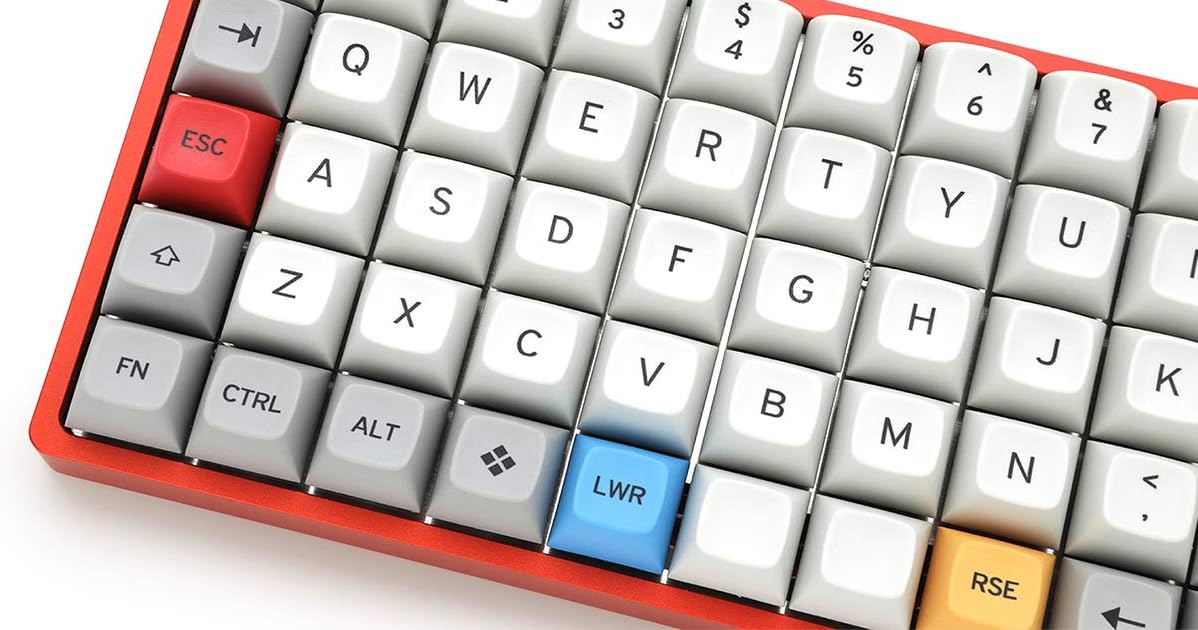 DROP Keycap Set for Ortho Keyboards Ortholinear 81Key Kit