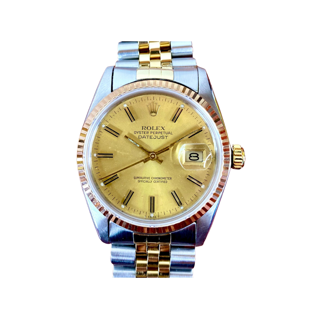 Rolex Men 16013 And Rolex Midsize 68273 Half Gold Automatic Watch Bundle Deal