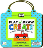 Innovative Kids Green Start Play Draw Create Truck Toy Book