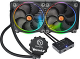 Thermaltake Water 3.0 CL-W138-PL14SW-A AM4 Support 280 Riing RGB Edition 140mm RGB PWM Fan AIO Liquid Cooling System