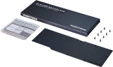 Phanteks Glacier Series RTX 2080Ti GPU Founders Edition Back Plate PH-GB2080TiFEBP_BK01 Aluminum Cover Satin Black Edition