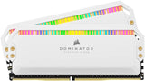 Corsair Dominator Platinum RGB 16GB (2x8GB) DDR4 3200 C16 1.35V Desktop Memory - White